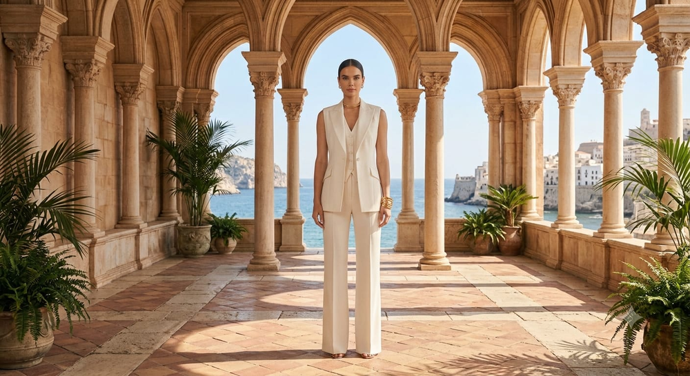 Pharaoh Vest Suit by NEFERT